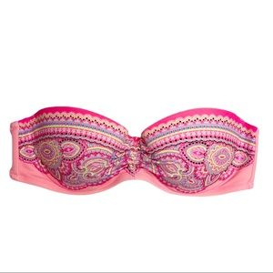 EUC Victoria Secret boho print bikini top